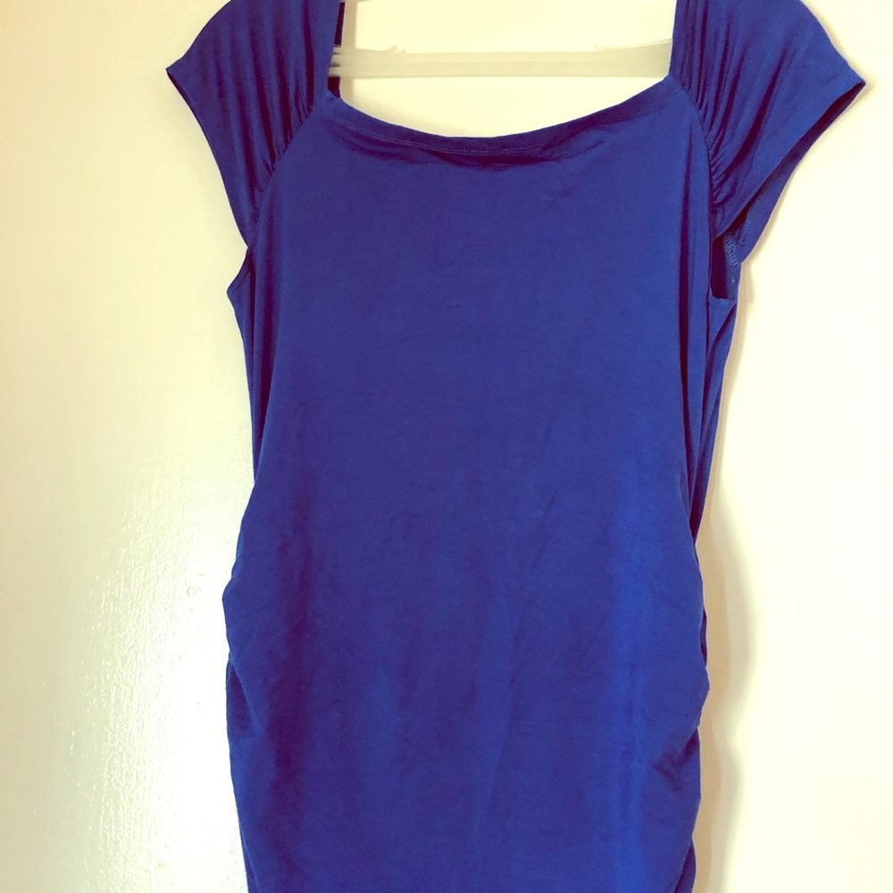 Black Cherry maternity maxi dress